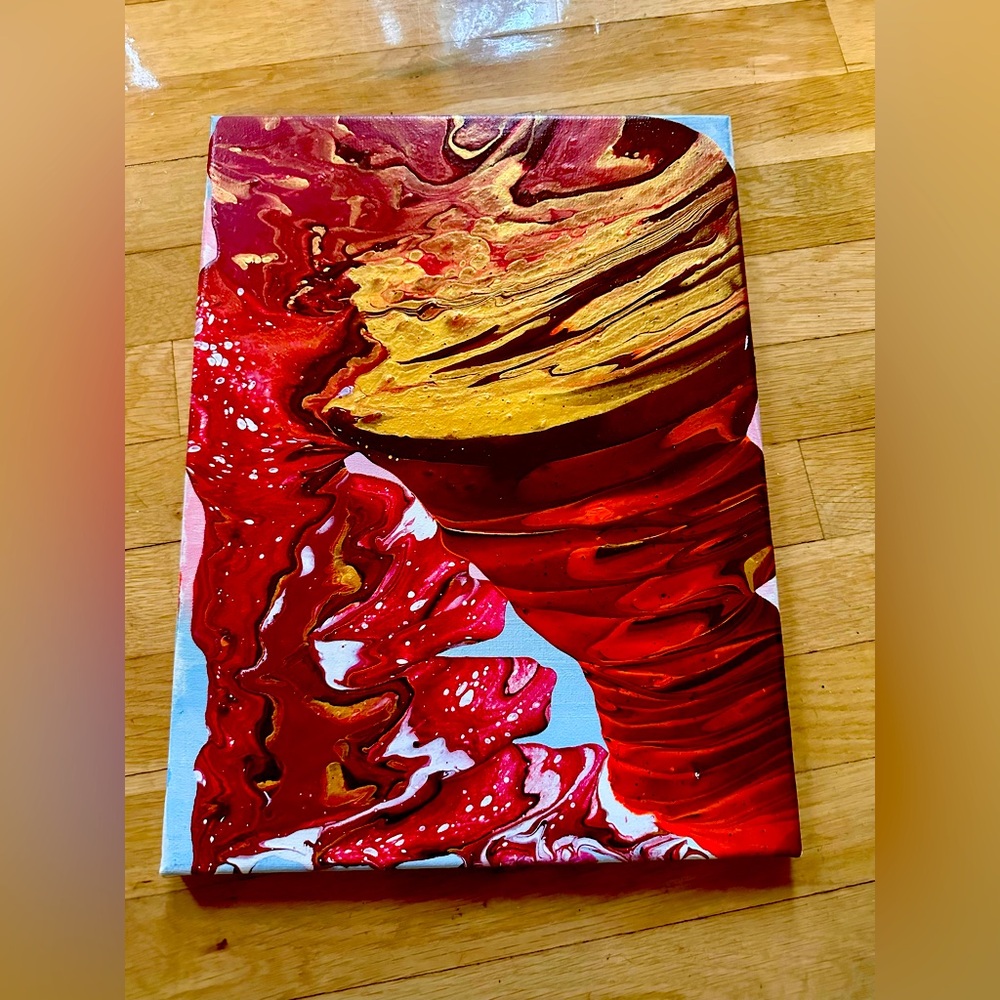 16"x12" Original Painting on Stretched Canvas